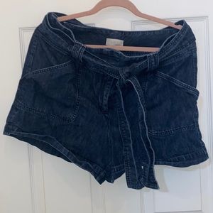 Loft Outlet High Waisted Denim Shorts - sz 14